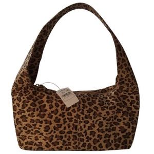 Neiman Marcus Leopard Shoulder Bag